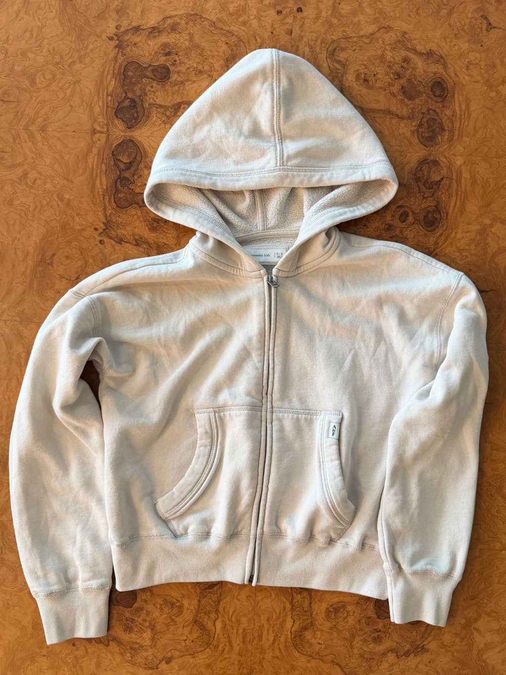 Abercrombie Kids Sherpa Lined Hoodie Size 11/12